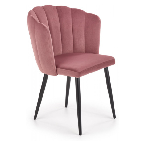 Designová stolička Zelo ružová Halmar