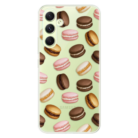 Odolné silikónové puzdro iSaprio - Macaron Pattern - Samsung Galaxy A54 5G