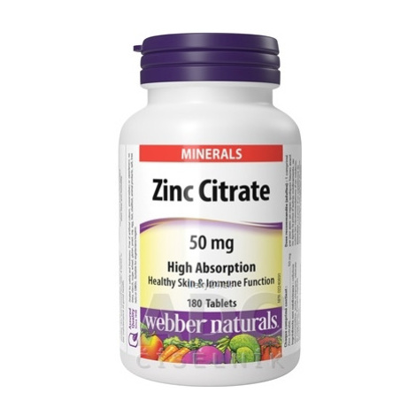 Webber Naturals Zinok 50 mg
