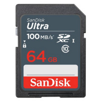 SANDISK ULTRA 64GB SDXC MEMORY CARD 100MB/S