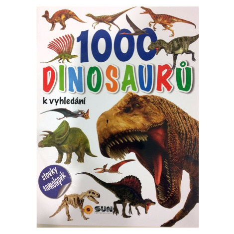 Sun 1000 Dinosaurov so samolepkami