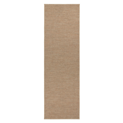 Běhoun Nature 104267 Beige/Terra – na ven i na doma - 80x250 cm BT Carpet - Hanse Home koberce