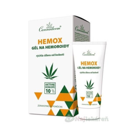 Cannaderm HEMOX gél na hemoroidy 40 g