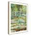 Obraz 40x50 cm Monet: Japanese Footbridge