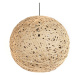 Závesná lampa Leitmotiv Nest round large natural, 50cm