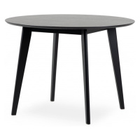 Okrúhly jedálenský stôl 105 cm Roxb čierny