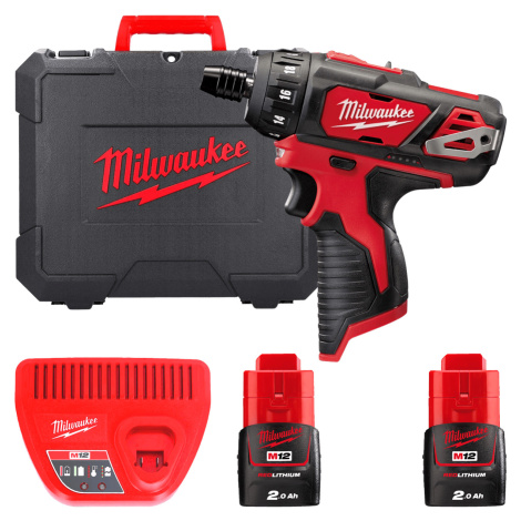 MILWAUKEE M12BD-202C M12 Aku skrutkovač 4933441900