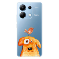Odolné silikónové puzdro iSaprio - Dog And Bird - Xiaomi Redmi Note 13