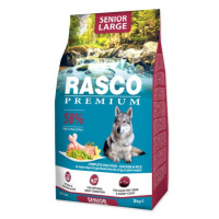 Krmivo Rasco Premium senior Large kura s ryžou 3kg