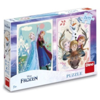 Puzzle Frozen: Anna a Elsa 2x77 dielikov