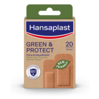 Hansaplast GREEN & PROTECT udržateľná náplasť, 2 veľkosti 20 ks