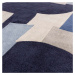 Modrý ručne tkaný koberec z recyklovaných vlákien 160x230 cm Romy – Asiatic Carpets