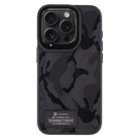 Tactical Camo Troop Kryt pre Apple iPhone 15 Pro Black