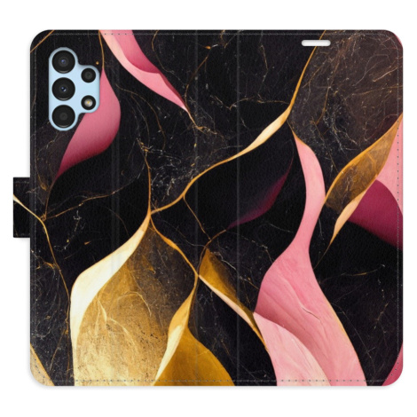 Flipové puzdro iSaprio - Gold Pink Marble 02 - Samsung Galaxy A13 / A13 5G