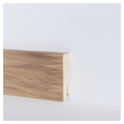 Lišta soklová Naturel hnedá, dub, dĺžka 250 cm, FLESV6-OAK4D0
