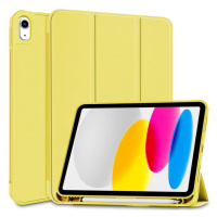 Apple iPad 10.9 (2022), Puzdro s držiakom na ceruzku Apple Pencil, Smart Case, žlté