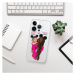 Odolné silikónové puzdro iSaprio - Mama Mouse Brunette and Girl - iPhone 15 Pro