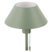 Zelená stolová lampa s kovovým tienidlom (výška 36 cm) Office Retro – Leitmotiv