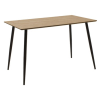 Jedálenský stôl Canos 120x76x80 cm (drevo, čierna)