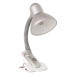 Stolná lampa s klipom Kanlux Suzi 07150 strieborná