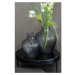 Sivá sklenená váza (výška 20 cm) Delight – PT LIVING