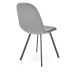 HALMAR K462 jedálenská stolička sivá / čierna