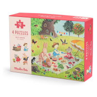 Puzzle La Grande Familie – Moulin Roty