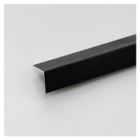 Profil uholníkový hliníkový čierny 15x15x1000