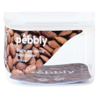 Pebbly PKV-043 Skleněná dóza, 500 ml