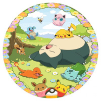 Ravensburger Kruhové puzzle Roztomilí Pokémoni 500 dielikov