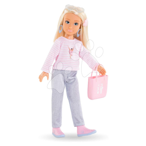 Bábika Valentine Shopping Set Corolle Girls s blond vlasmi 28 cm 6 doplnkov od 4 rokov