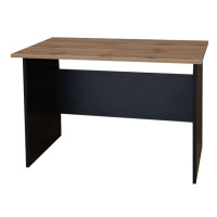 Sconto Písací stôl BÁRA SC 209 dub wotan/čierna