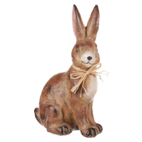 Veľkonočný zajac s mašľou, 15 x 9 x 24 cm