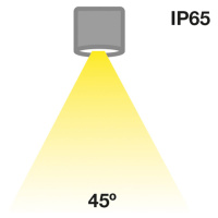 SLC MiniOne Pevné LED svietidlo IP65 čierne 927