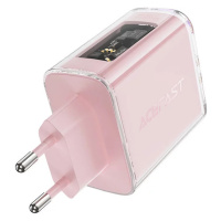 Nabíjačka Wall charger Acefast A45, 2x USB-C, 1xUSB-A, 65W PD (pink)