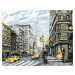 Maľovanie podľa čísel - PÁR NA ULICI V NEW YORKU Rámovanie: vypnuté plátno na rám, Rozmer: 80x10