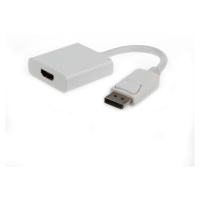 Kabel CABLEXPERT A-DPM-HDMIF-002-W red. Displayport na HDMI, M/F, bílá