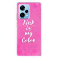 Odolné silikónové puzdro iSaprio - Pink is my color - Xiaomi Redmi Note 12 Pro 5G / Poco X5 Pro 