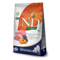 N&D Pumpkin Dog Puppy Medium/Large Grain-free Lamb/Blueberry - 2,5kg