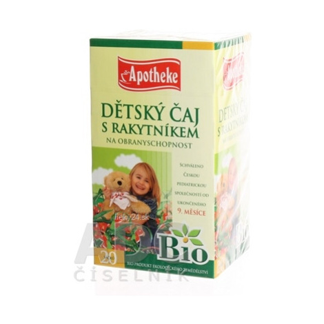 APOTHEKE BIO SELECTION DETSKÝ ČAJ S RAKYTNÍKOM