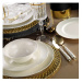 24-dielna sada tanierov z porcelánu Kutahya Golden Era