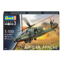 Plastic ModelKit vrtulník 04985 - AH-64A Apache (1:100)