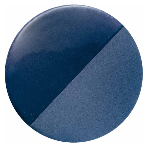Závesné svetlo Caxixi z keramiky, modré Ferro Luce