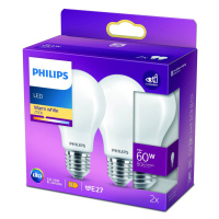 Philips LED žiarovka E27 7W 2 700K opálová 2 kusy