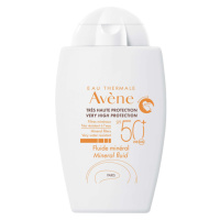 AVÈNE Minerálny fluid SPF 50+  pre precitlivenú, intolerantnú alebo alergickú pleť 40 ml