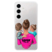 Odolné silikónové puzdro iSaprio - Super Mama - Boy and Girl - Samsung Galaxy S24