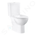 GROHE - Bau Ceramic WC kombi súprava s nádržkou a doskou softclose, rimless, alpská biela 393460