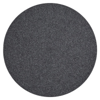 Kusový koberec Braided 105550 Dark Grey kruh – na ven i na doma - 200x200 (průměr) kruh cm NORTH