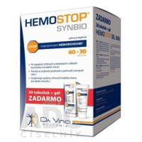 HEMOSTOP SYNBIO 60+30 kapsúl + gél 75 ml zadarmo