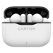 CANYON TWS-3 Bluetooth športové slúchadlá s mikrofónom, biela